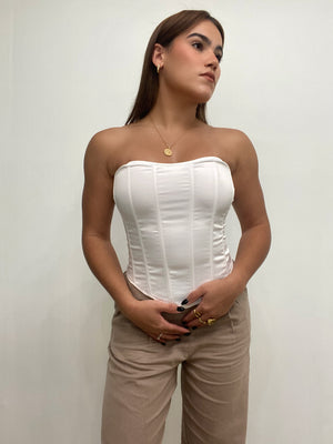 Off white corset