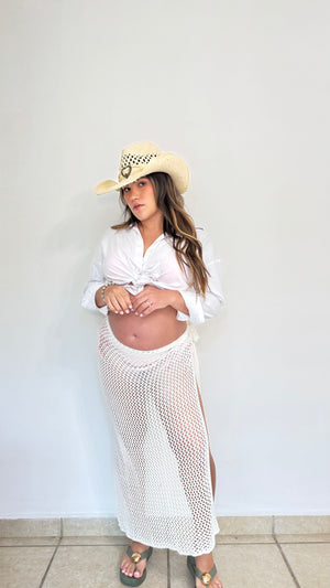 Fish net skirt